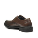 Sapato Social Pegada Masculino em Couro Pinhão