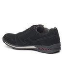 Sapatênis Pegada Masculino em Couro Marinho