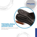 Sandalia Pegada Masculina em Couro Preto