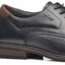 Sapato Social Pegada Masculino em Couro Preto