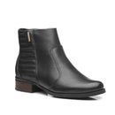 Bota Pegada Feminina em Couro Preto