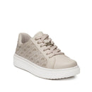 Tênis Pegada Feminino em Couro Off White