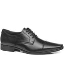 Sapato Social Pegada Masculino em Couro Preto