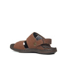 Sandália Pegada Infantil em Microfibra Pinhão