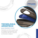 Coturno Pegada Masculino em Couro Castanho