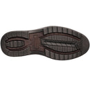 Coturno Pegada Masculino em Couro Castanho