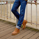 Coturno Pegada Masculino em Couro Latego