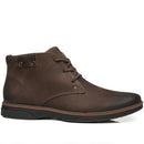 Bota Pegada Masculina em Couro Chocolate