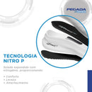 Tênis Esportivo Pegada Masculino em Tecido Grafite