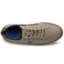 Sapatênis Pegada Masculino em Couro Areia