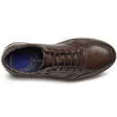 Sapatênis Pegada Masculino em Couro Tabaco