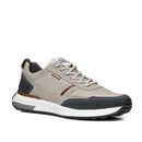 Tênis Casual Pegada Masculino em Couro Silver